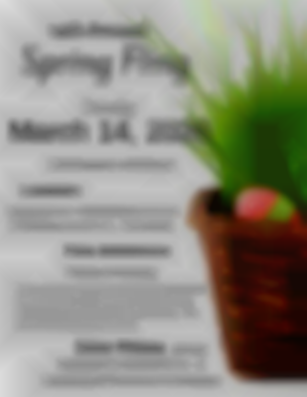 14th Annual Spring Fling