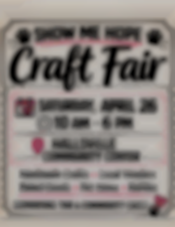 SMH Spring Craft Show & Fundraiser