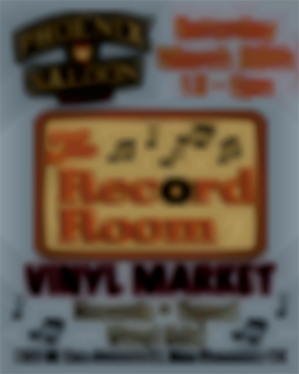 The Room Room  vinyl market at Phoenix Saloon