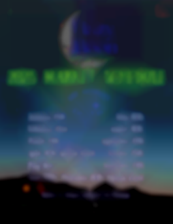 2025 Last Saturday Hazy Moon Night Market | Nov 29th