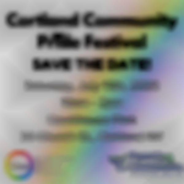 2025 Cortland Community Pride Festival | Saturday - 19 of July