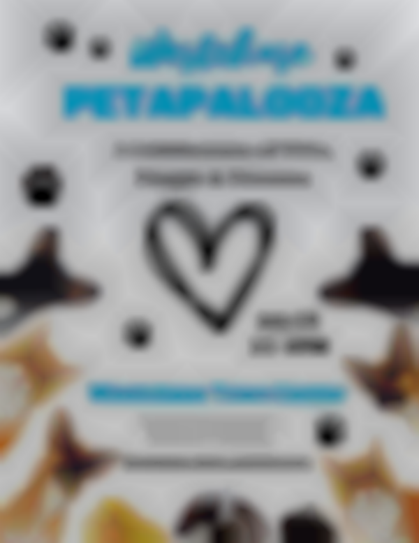 Westchase PETAPALOOZA | Saturday, July 19, 2025