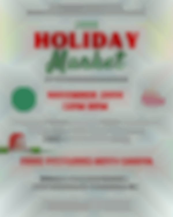 2025 Holiday Market at Orchard Garden
