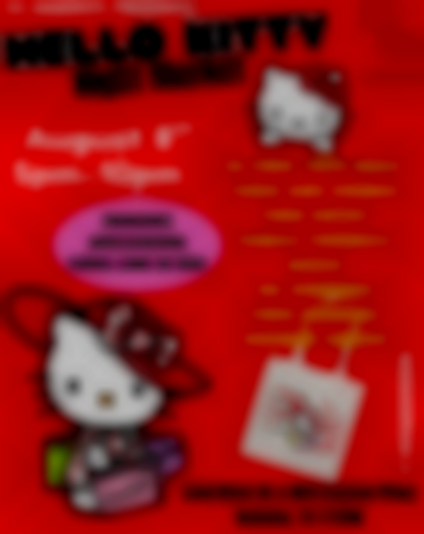2025 Hello Kitty Night Market | Aug 8