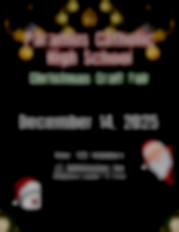 2025 Paramus Catholic High School Craft Fair