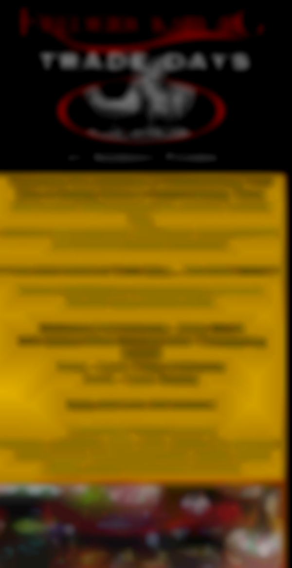 2025 Fredericksburg Trade Days at Sunday Farms — Nov 28-30