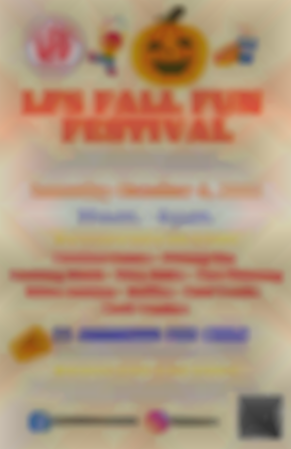 3rd Annual Community Fall Festival at Little Flower School | Oct 4th