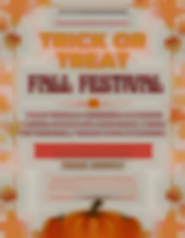 2025 Hammonton Trick or Treat Fall Festival