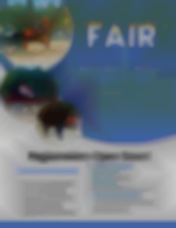 2025 Boone County Fair |  August 5 – 10