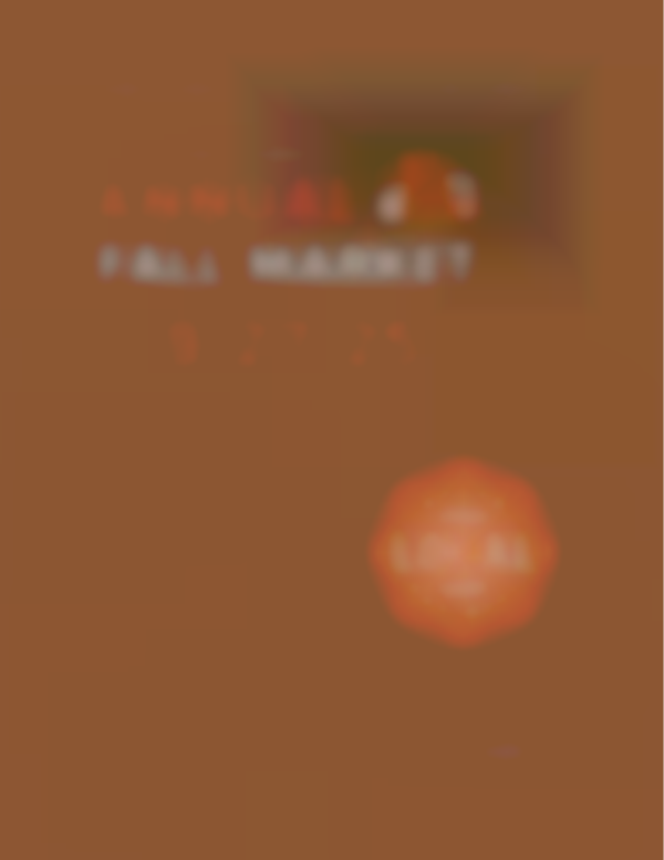 2025 Hazel Avenue's Annual Fall Market Pt. 2 ~ Sept 27th