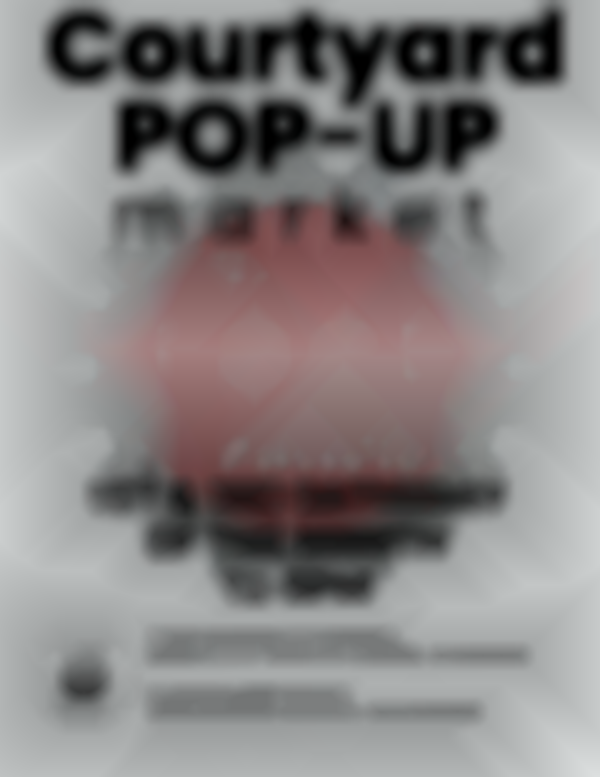 2025 Courtyard Pop-up Market at The Food Factory | Sat, Sep 6th