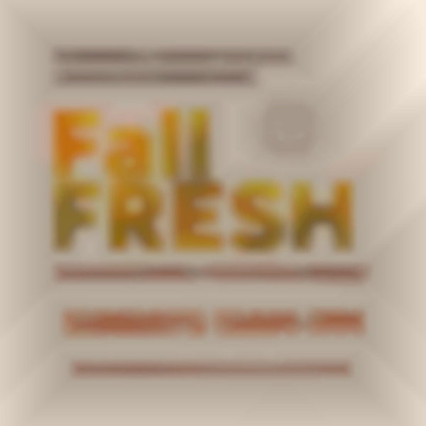 2025 Fall FRESH Farmers Market