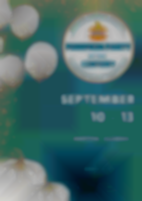 59th Annual Morton Pumpkin Festival ~ Sep 10-13, 2025
