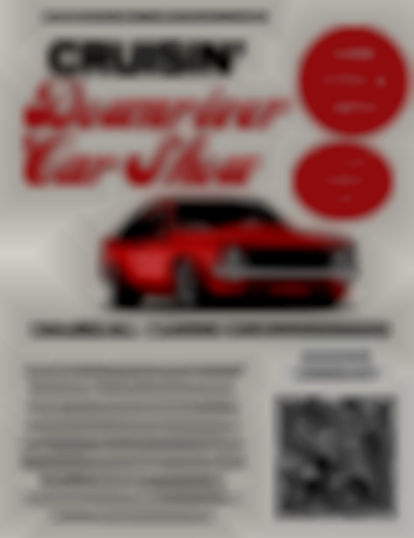 Cruisin' Downriver Car Show 2025