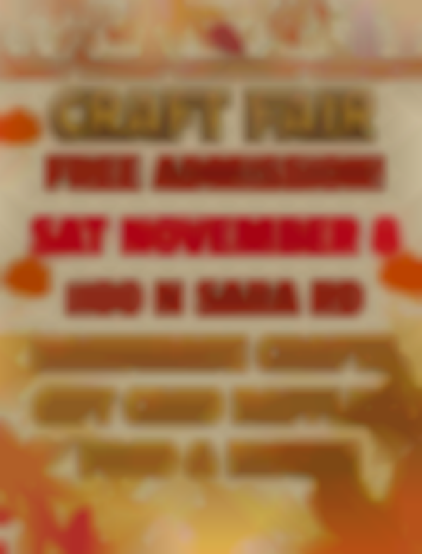 2025 Holy Spirit Annual Craft Fair | Nov 08