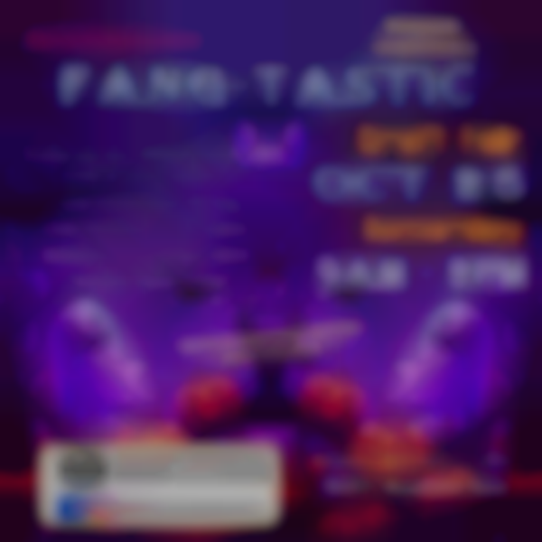 2025 FANG-TASTIC Craft Fair | Oct 25th