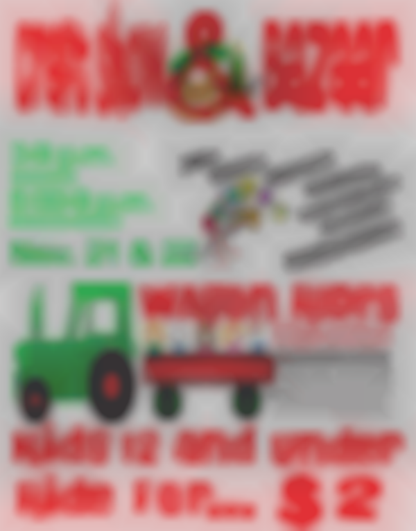 2025 Christmas Bazaar & Wagon Rides | November 21-22