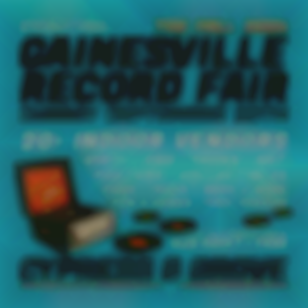 Gainesville Fall Record Fair 2024