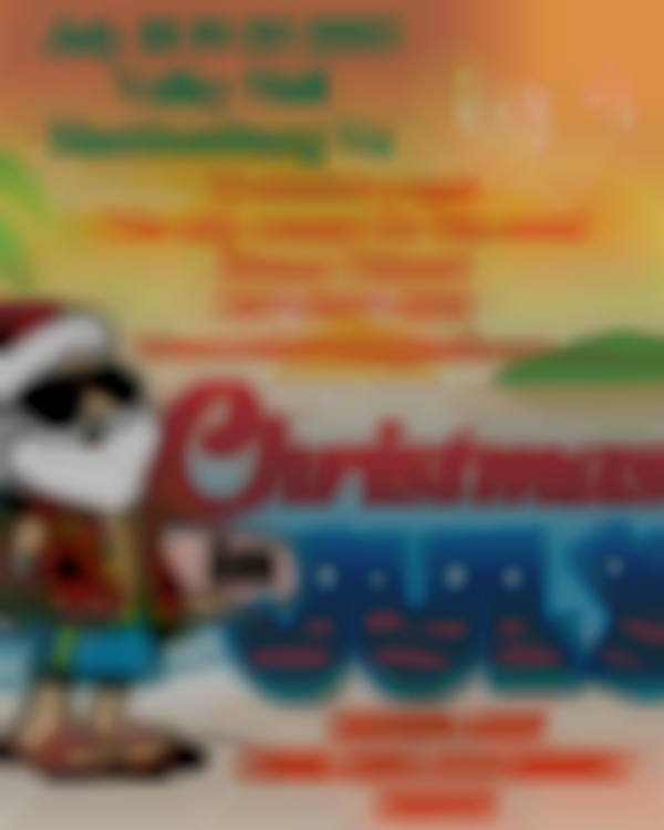 2025 Harrisonburg Christmas in July Pop-Up Event ~ Jul 18th-20th