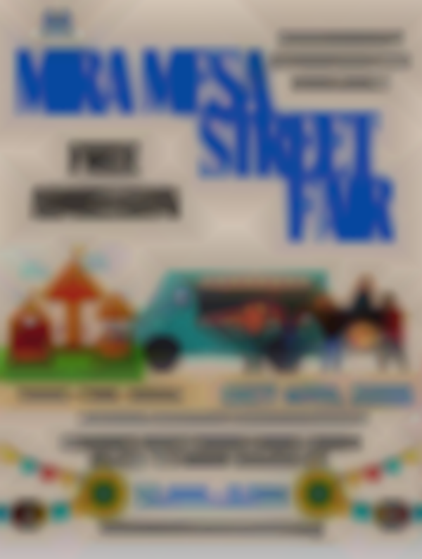 25th Annual Mira Mesa Town Council Street Fair | Oct 4th