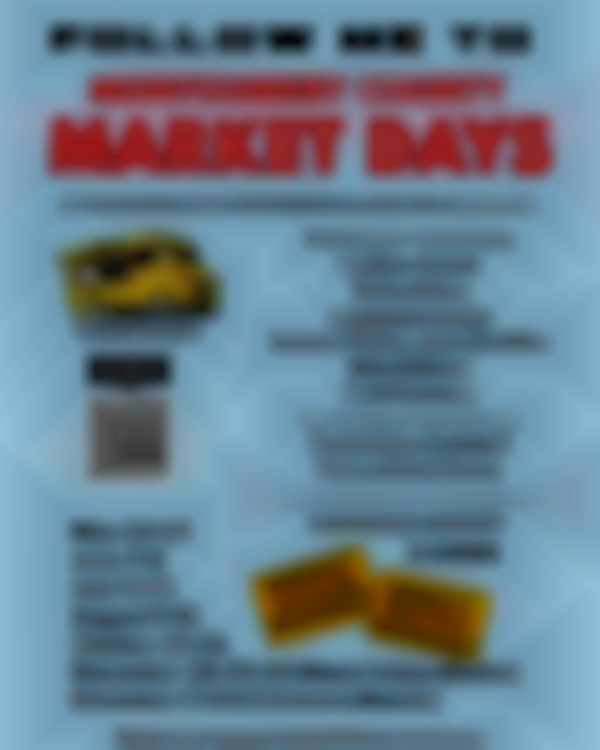2025 Montgomery County Market Days | Oct 25 & 26