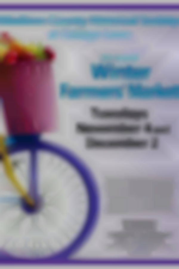 11th Annual Cottage Lawn Winter Farmers' Market