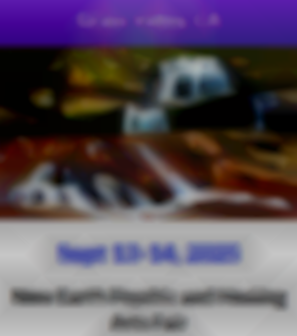 Grass Valley Psychic & Healing Arts Fair | Sat-Sun, Sept 13-14, 2025