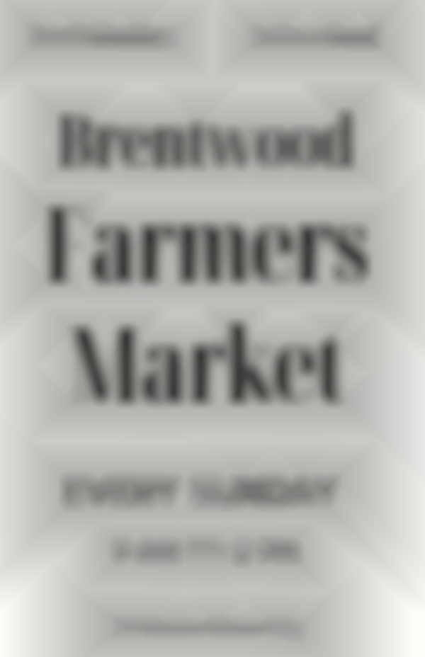Brentwood Farmers Market | April 27th