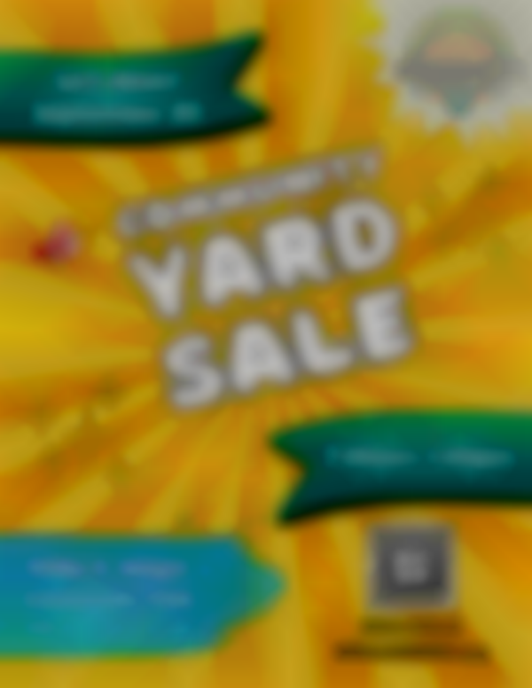 2025 Wilson's Mills Fall Community Yard Sale | Sept 20