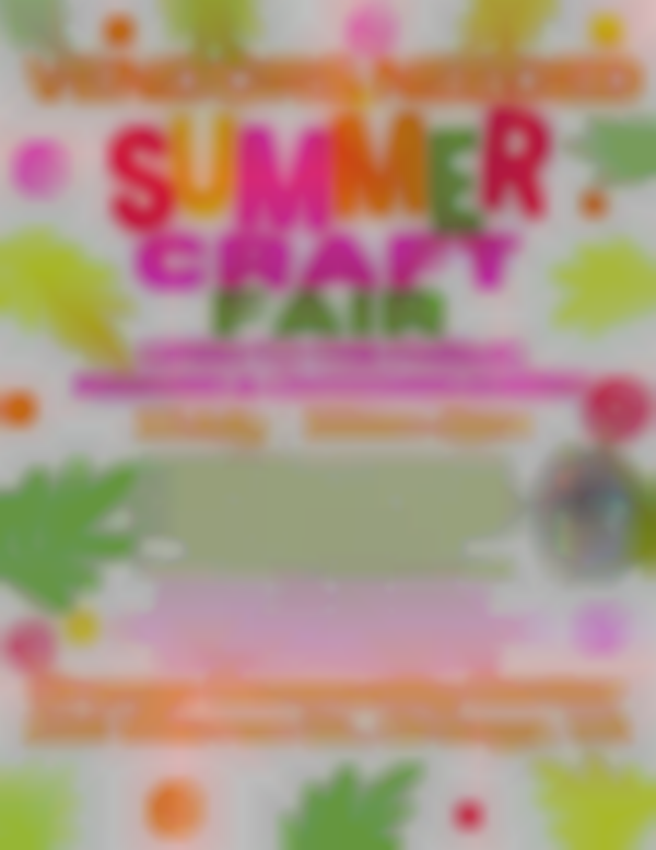2025 Orange Summer Craft Fair ~ Sat, Jul 12th