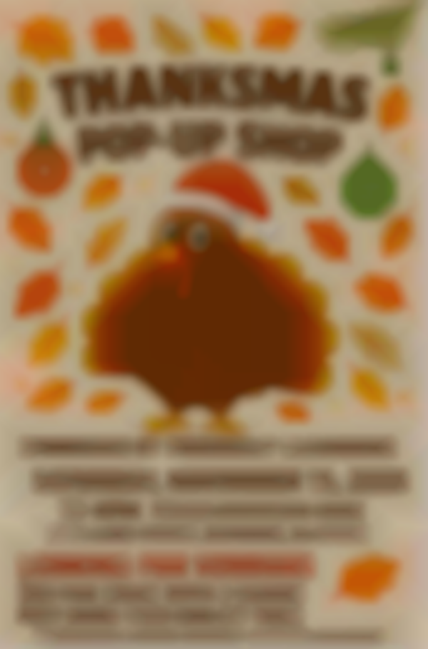2025 Thanksmas Pop-Up Shop