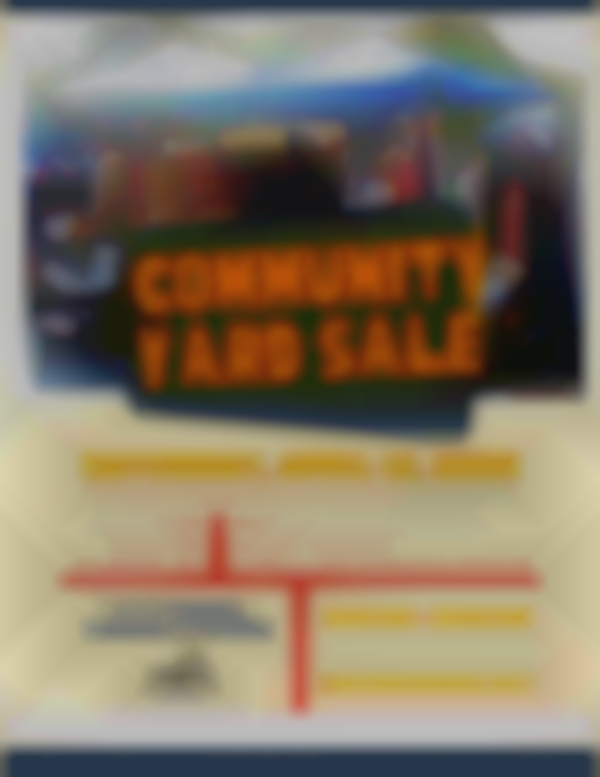 Tustin Community Yard Sale 2025