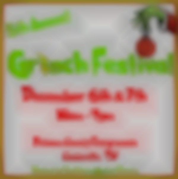 2025 5th Annual Grînch Festival | Dec 06 - 07