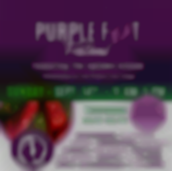 2025 Purple Foot Festival