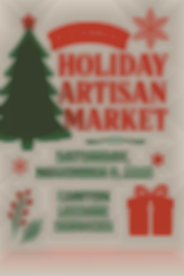 Canton 8th Annual Holiday Artisan Market 2025