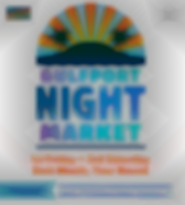 Gulfport Night Market - 3rd Saturday — May 17th